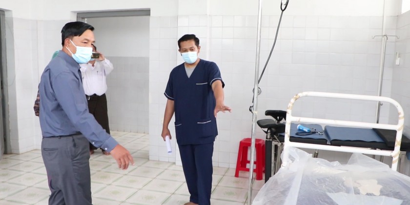 Hopang Healthcare: Administration Body Chairman inspects People’s ...